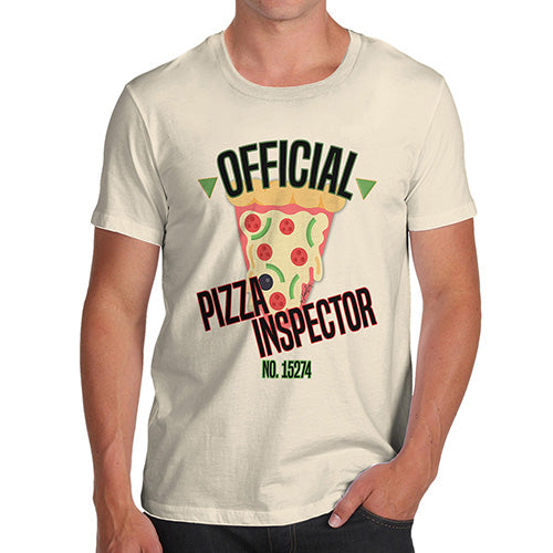 Official Pizza Inspector Men's T-Shirt