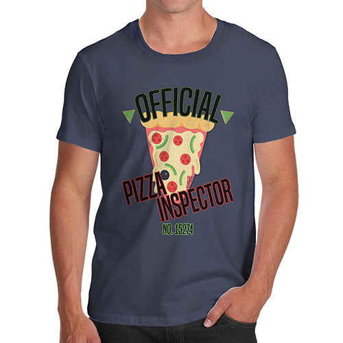 Official Pizza Inspector Men's T-Shirt