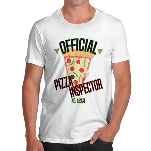 Official Pizza Inspector Men's T-Shirt