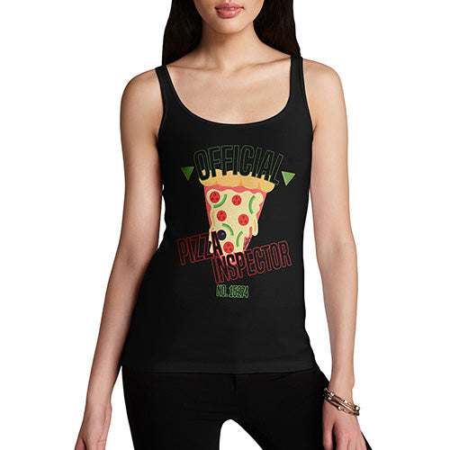 Official Pizza Inspector Women's Tank Top