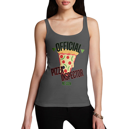 Official Pizza Inspector Women's Tank Top