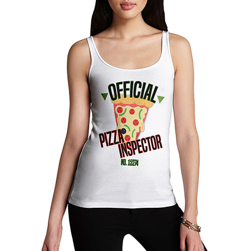 Official Pizza Inspector Women's Tank Top