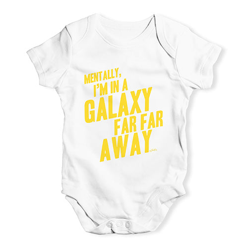 I'm In A Galaxy Far Far Away Baby Unisex Baby Grow Bodysuit