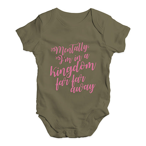 I'm In A Kingdom Far Far Away Baby Unisex Baby Grow Bodysuit