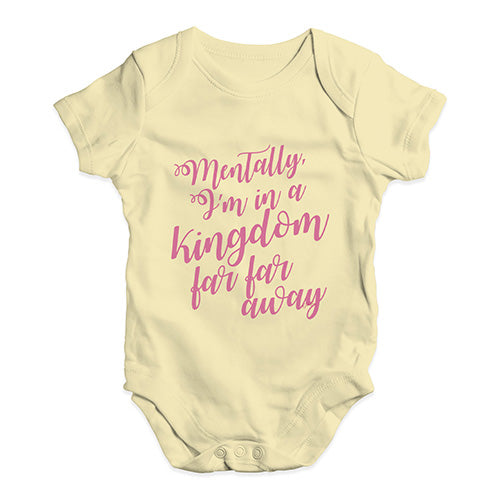 I'm In A Kingdom Far Far Away Baby Unisex Baby Grow Bodysuit