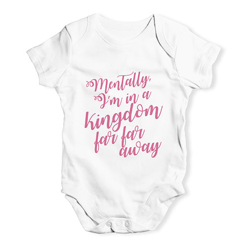 I'm In A Kingdom Far Far Away Baby Unisex Baby Grow Bodysuit