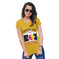 Funny T Shirts For Mum Capture The Colour Women's T-Shirt Small Yellow