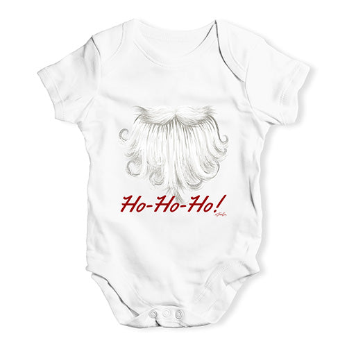 Ho-Ho-Ho Beard Baby Unisex Baby Grow Bodysuit