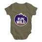 Run Wild Baby Unisex Baby Grow Bodysuit