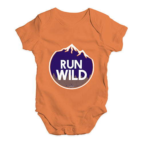 Run Wild Baby Unisex Baby Grow Bodysuit