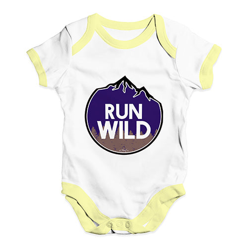Run Wild Baby Unisex Baby Grow Bodysuit