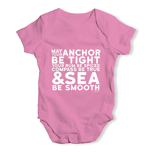 May Your Sea Be Smooth Baby Unisex Baby Grow Bodysuit