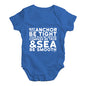 May Your Sea Be Smooth Baby Unisex Baby Grow Bodysuit