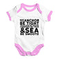 May Your Sea Be Smooth Baby Unisex Baby Grow Bodysuit