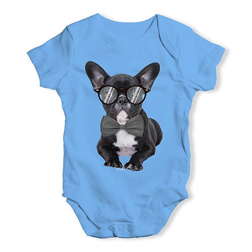 Smart Frenchie Baby Unisex Baby Grow Bodysuit