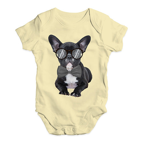 Smart Frenchie Baby Unisex Baby Grow Bodysuit