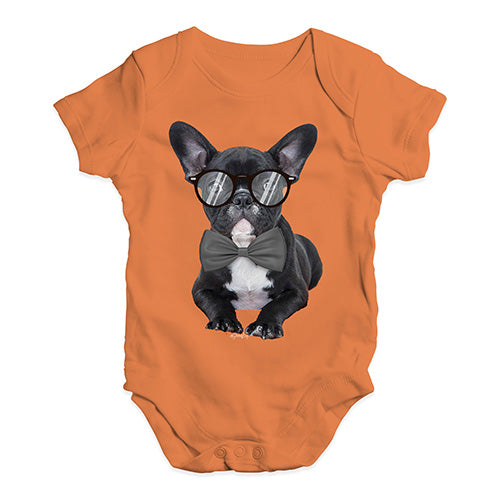 Smart Frenchie Baby Unisex Baby Grow Bodysuit