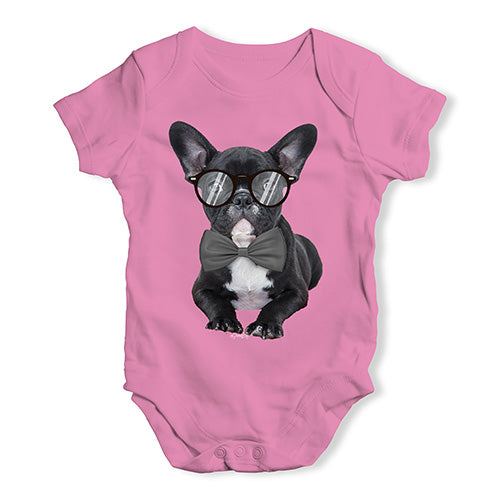 Smart Frenchie Baby Unisex Baby Grow Bodysuit