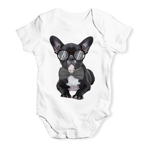 Smart Frenchie Baby Unisex Baby Grow Bodysuit