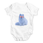 Snow Fox Glasses Baby Unisex Baby Grow Bodysuit