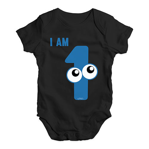 I Am One Baby Unisex Baby Grow Bodysuit