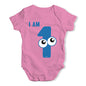 I Am One Baby Unisex Baby Grow Bodysuit