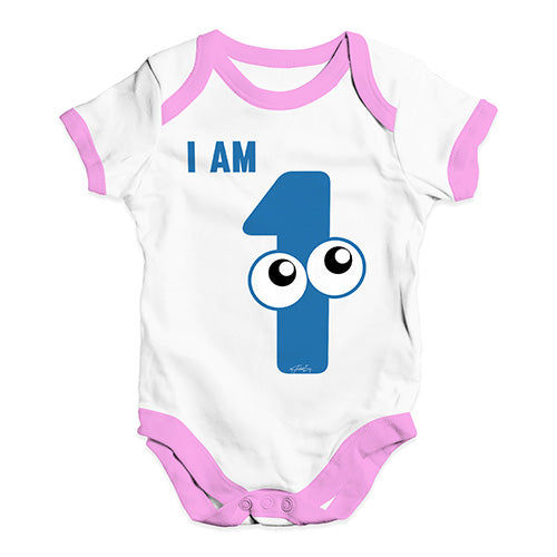 I Am One Baby Unisex Baby Grow Bodysuit