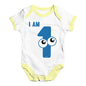 I Am One Baby Unisex Baby Grow Bodysuit