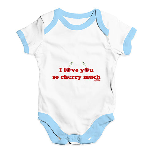 I Love You Cherry Much Baby Unisex Baby Grow Bodysuit