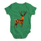 Autumn Deer Silhouette Baby Unisex Baby Grow Bodysuit