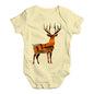 Autumn Deer Silhouette Baby Unisex Baby Grow Bodysuit