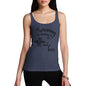 Funny Tank Top For Mom Surviving Motherhood Women's Tank Top Small Navy