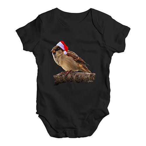 Christmas Bird Baby Unisex Baby Grow Bodysuit