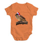 Christmas Bird Baby Unisex Baby Grow Bodysuit