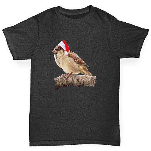 Christmas Bird Boy's T-Shirt