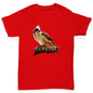 Christmas Bird Girl's T-Shirt 