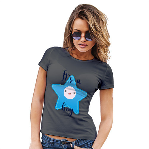 It's A Boy Star Women's T-Shirt 