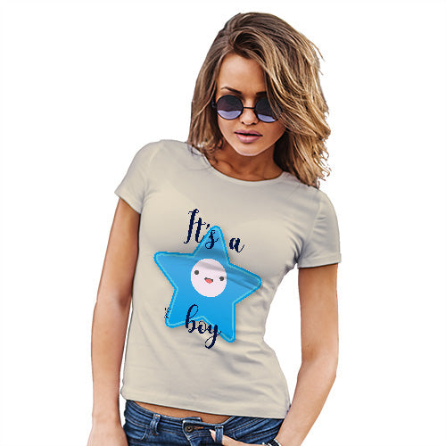 It's A Boy Star Women's T-Shirt 