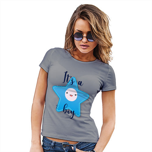 It's A Boy Star Women's T-Shirt 