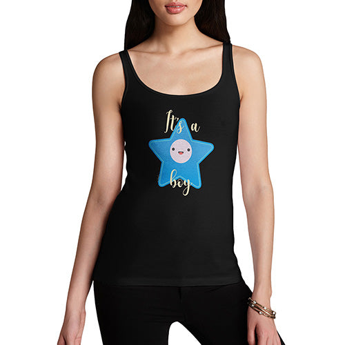 It's A Boy Star Women's Tank Top