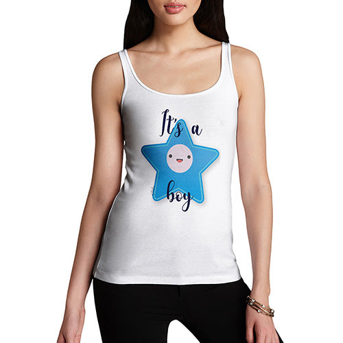 It's A Boy Star Women's Tank Top