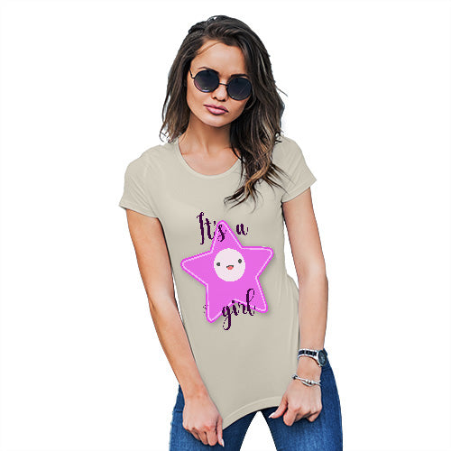 It's A Girl Star Women's T-Shirt 