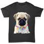 Pug In A Scarf Boy's T-Shirt