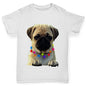 Pug In A Scarf Boy's T-Shirt