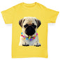 Pug In A Scarf Boy's T-Shirt