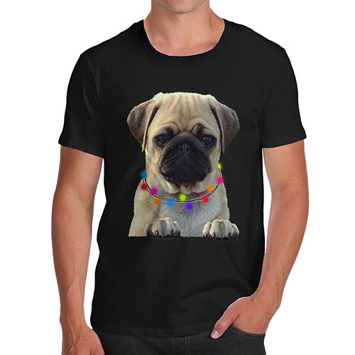 Pug In A Scarf Men's T-Shirt