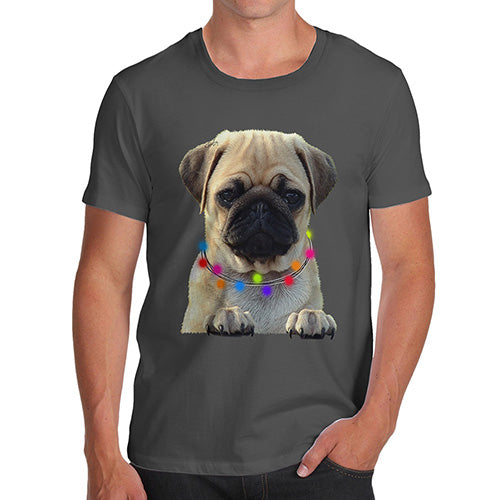 Pug In A Scarf Men's T-Shirt