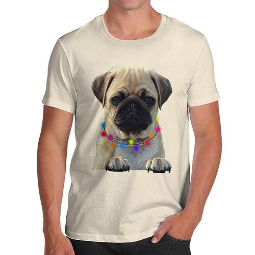 Pug In A Scarf Men's T-Shirt