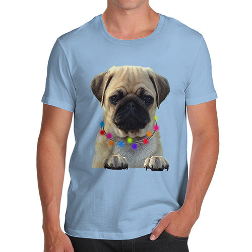 Pug In A Scarf Men's T-Shirt