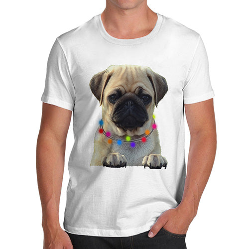 Pug In A Scarf Men's T-Shirt